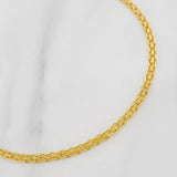 Pulso China 1.35g / 7 1/2 in / 2.22mm Oro Amarillo 18K