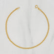 Cuban Links Bracelet 1.1g / 7 3/4 in / 2.46mm Yellow Gold 18K