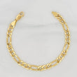 Figaro Bracelet 4.75g / 8 1/4 in / 5.91mm Yellow Gold 18K