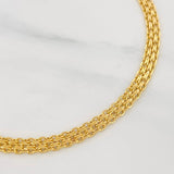 China Bracelet 3.1g / 7 1/2 in / 3.91mm Yellow Gold 18K