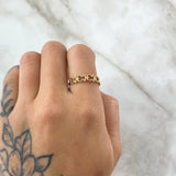 Bear Ring TS Silhouette 1.45gr / Size 5 3/4 / Smooth 18K Yellow Gold *