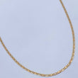 Cadena Escarela Plana 2.45gr / 23 3/4 in / Tres Oros +3 18K $