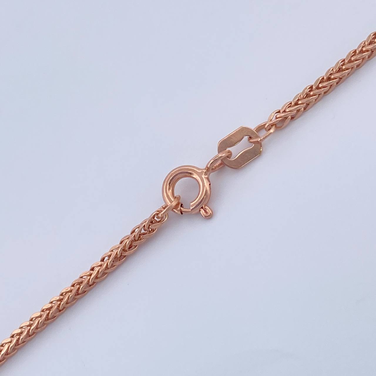 Cadena Franco 3.2gr / 19 1/2 in / Oro Rosa +3 18K $