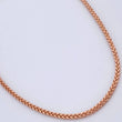 Cadena Franco 3.2gr / 19 1/2 in / Oro Rosa +3 18K $