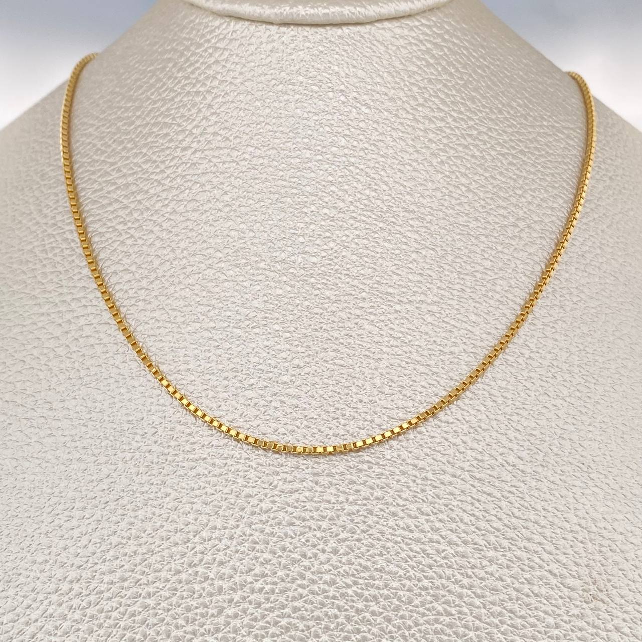 Cadena Veneciana 3.6gr / 23 1/2 in / Oro Amarillo +3 18K $