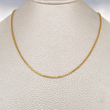 Cadena Veneciana 3.6gr / 23 1/2 in / Oro Amarillo +3 18K $