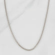 Cadena Veneciana 17.75g / 24 in / 1.98mm Oro Blanco 18K