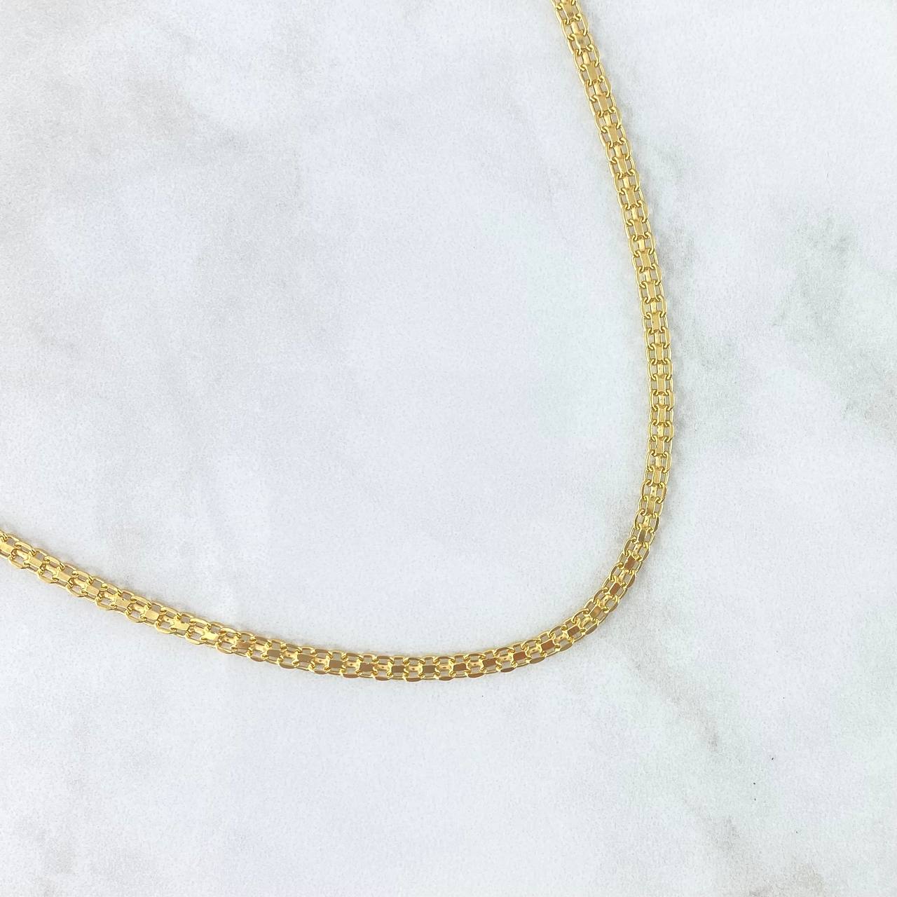 Cadena China 4.55gr / 19 3/4 in / 3.3mm Oro Amarillo +1 18K *