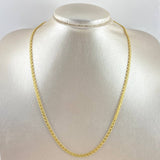 Cadena China 4.6gr / 19 3/4 in / 3.3mm Oro Amarillo +1 18K ©