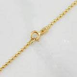 Cadena Militar 6.55g / 17 1/4 in / 1.6mm Oro Amarillo 18K