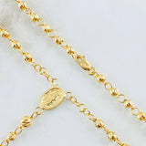 Miraculous Virgin Rosary 7gr / 17 3/4 in / 18K Yellow Gold *