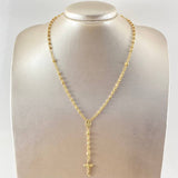 Miraculous Virgin Rosary 7gr / 17 3/4 in / 18K Yellow Gold *