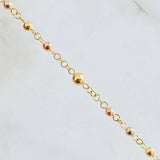 Miraculous Virgin Rosary 6.2gr / 19 3/4 in / Three 18K Golds *