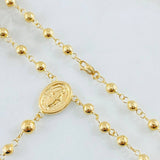 Miraculous Virgin Rosary 9.05gr / 21 3/4 in / 18K Gold