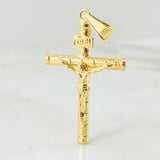 Dije Cruz Cristo 1.7gr / 1 3/4 in / Oro Amarillo 18K