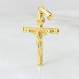 Pendant Cross Christ 1.25gr / 1.5in / 18K Gold