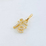 Pendant Faith 1.1gr / 0.8in / 18K Gold