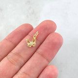 Butterfly Pendant 0.4gr / 3/4 in / 18K Gold