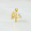 Dije Árbol 0.4gr / 1/2 in / Oro Amarillo 18K ©