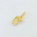 Pendant Girl 0.35gr / 1/2 in / 18K Gold