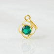 Pendant Flower Silhouette 0.35gr / 1/2 in / 18K Gold