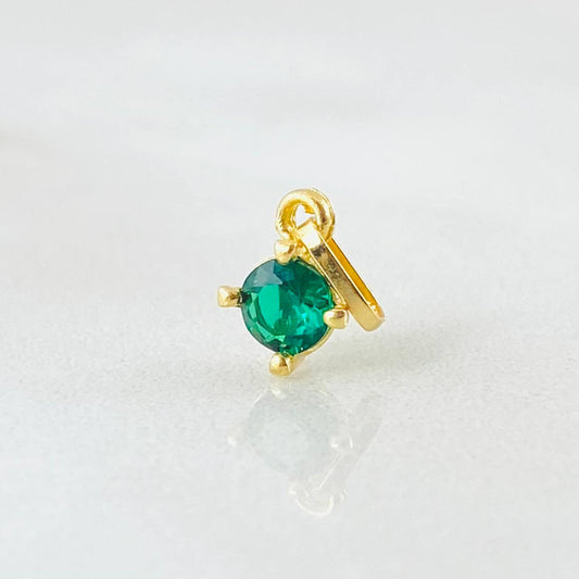 Pendant Stone 0.3gr / 0.5in / 18K Gold