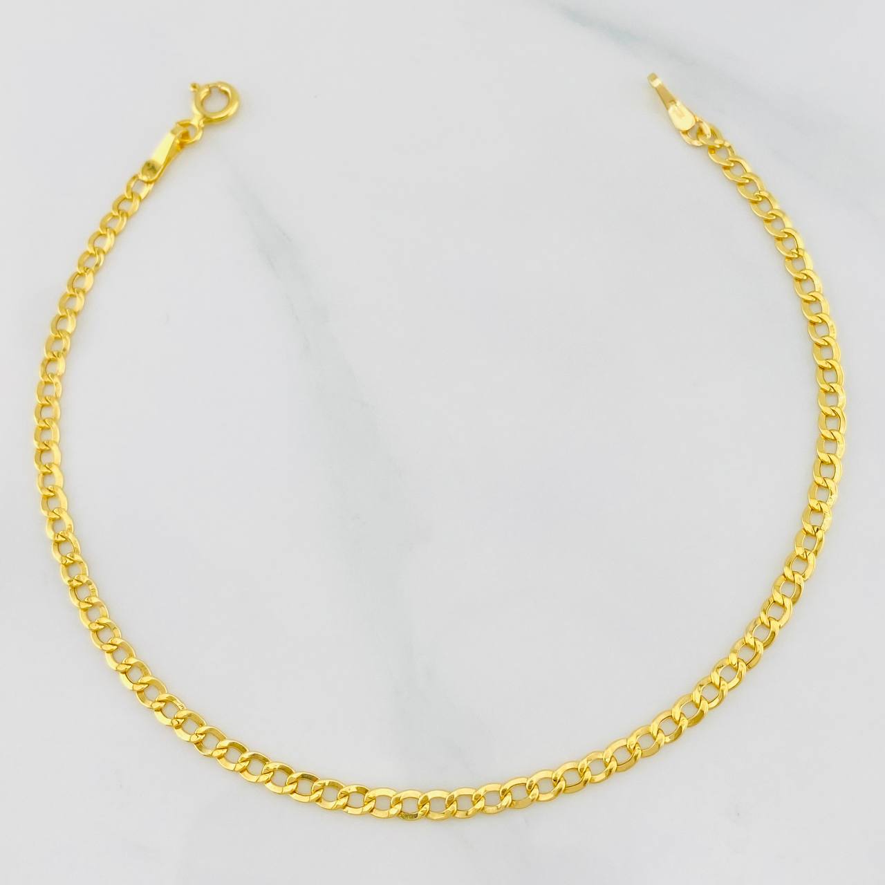 Pulso Cubano 1.25 g / 7 1/2 in / 1.35 mm Oro Amarillo 18K