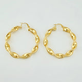 Candongas Demi 7.75gr / 1 3/4 in / Oro Amarillo 18K ©