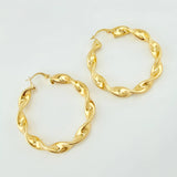 Candongas Demi 7.75gr / 1 3/4 in / Oro Amarillo 18K ©