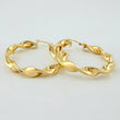 Candongas Demi 7.75gr / 1 3/4 in / Oro Amarillo 18K ©