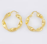 Candongas Demi 6gr / 1 1/2 in / Oro Amarillo 18K