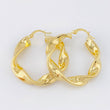 Candongas Demi 5.9gr / 1 1/2 in / Oro Amarillo 18K *