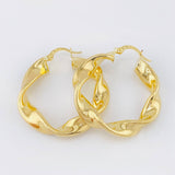 Candongas Demi 5.9gr / 1 1/2 in / Oro Amarillo 18K *