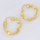Candongas Demi 6gr / 1 1/2 in / Oro Amarillo 18K