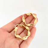 Candongas Demi 6gr / 1 1/2 in / Oro Amarillo 18K