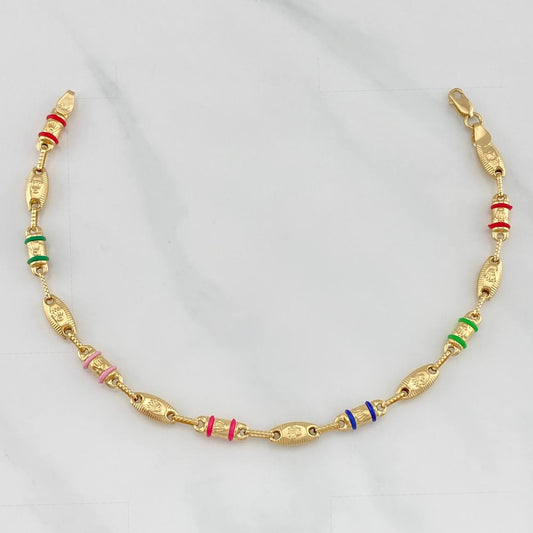 Pulso Rustico Corona 5.3 g / 8 1/2 in / 4 mm Oro Amarillo 18K