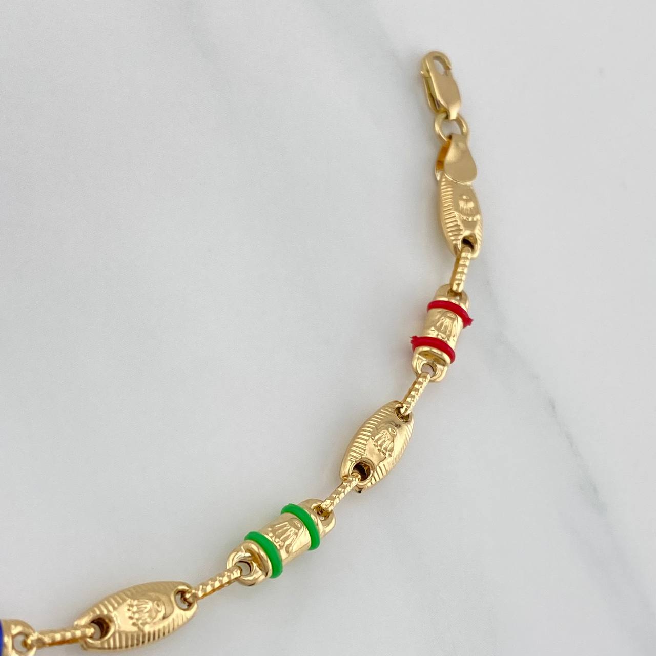 Pulso Rustico Corona 5.3 g / 8 1/2 in / 4 mm Oro Amarillo 18K