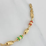 Pulso Rustico Corona 5.3 g / 8 1/2 in / 4 mm Oro Amarillo 18K