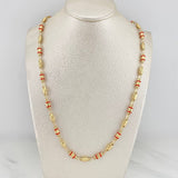 Rustic Chain Crown 17 g / 29 in / 4 mm Yellow Gold 18K