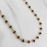 Cadena Rustica Barril 14.6 g / 24 1/2 in / 2.15 mm Oro Amarillo 18K