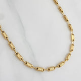 Rustic Tribal Chain 14.05 g / 24 1/4 in / 3.65 mm 18K Yellow Gold