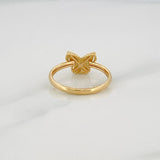 Anillo Mariposa 1.1g / TT5 Oro Amarillo 18K