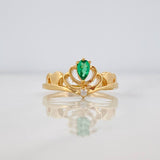 Anillo Corona 3g / TT7 1/4 Oro Amarillo 18K
