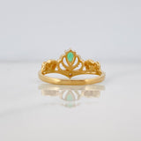 Anillo Corona 3g / TT7 1/4 Oro Amarillo 18K
