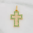 Pendant Cross 2.65g / 1 in Yellow Gold 18K