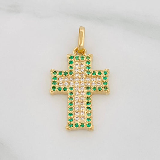 Pendant Cross 2.65g / 1 in Yellow Gold 18K
