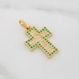 Pendant Cross 2.65g / 1 in Yellow Gold 18K