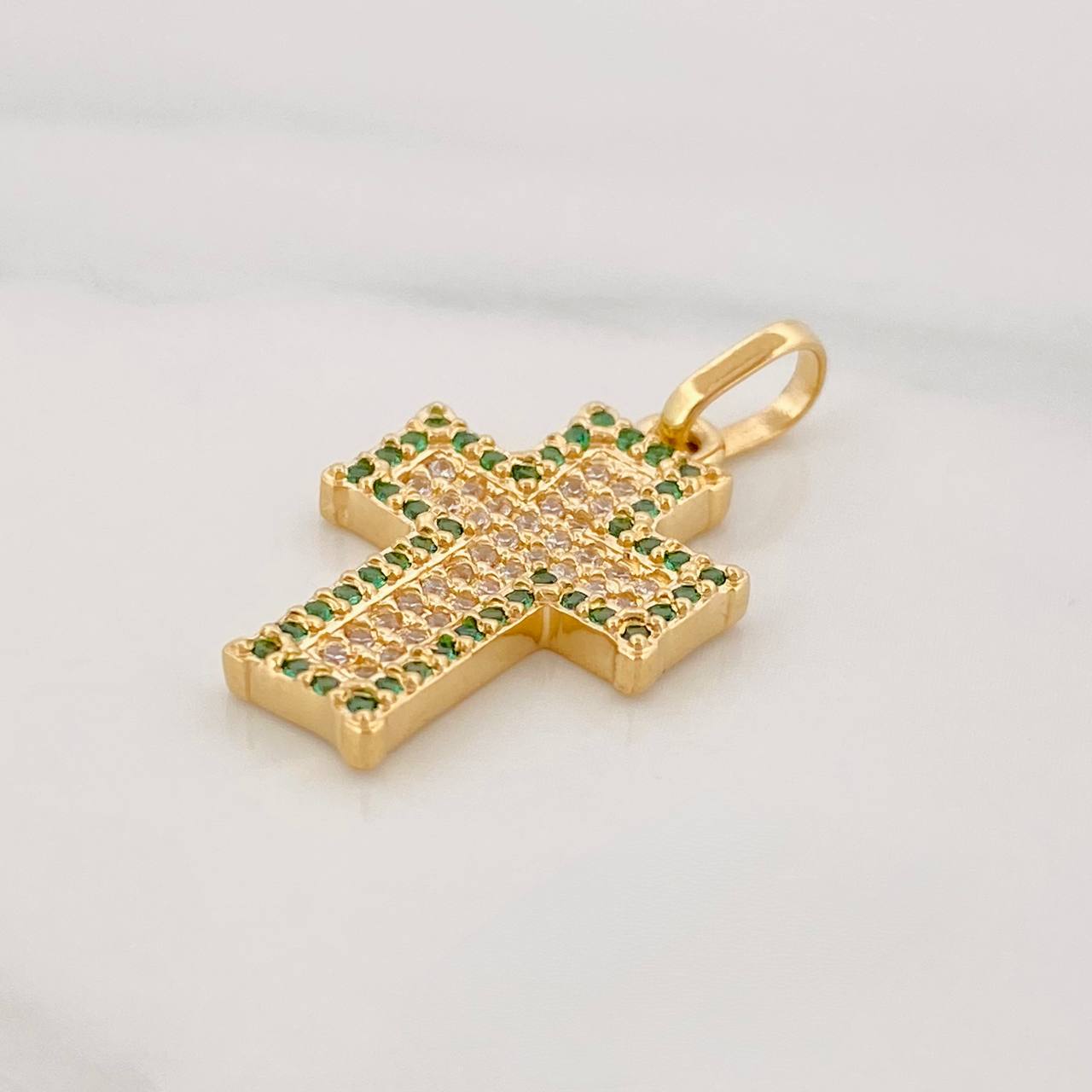 Pendant Cross 2.65g / 1 in Yellow Gold 18K