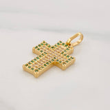 Pendant Cross 2.65g / 1 in Yellow Gold 18K
