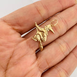 Dije Bruja 1.65g / 1 in Oro Amarillo 18K